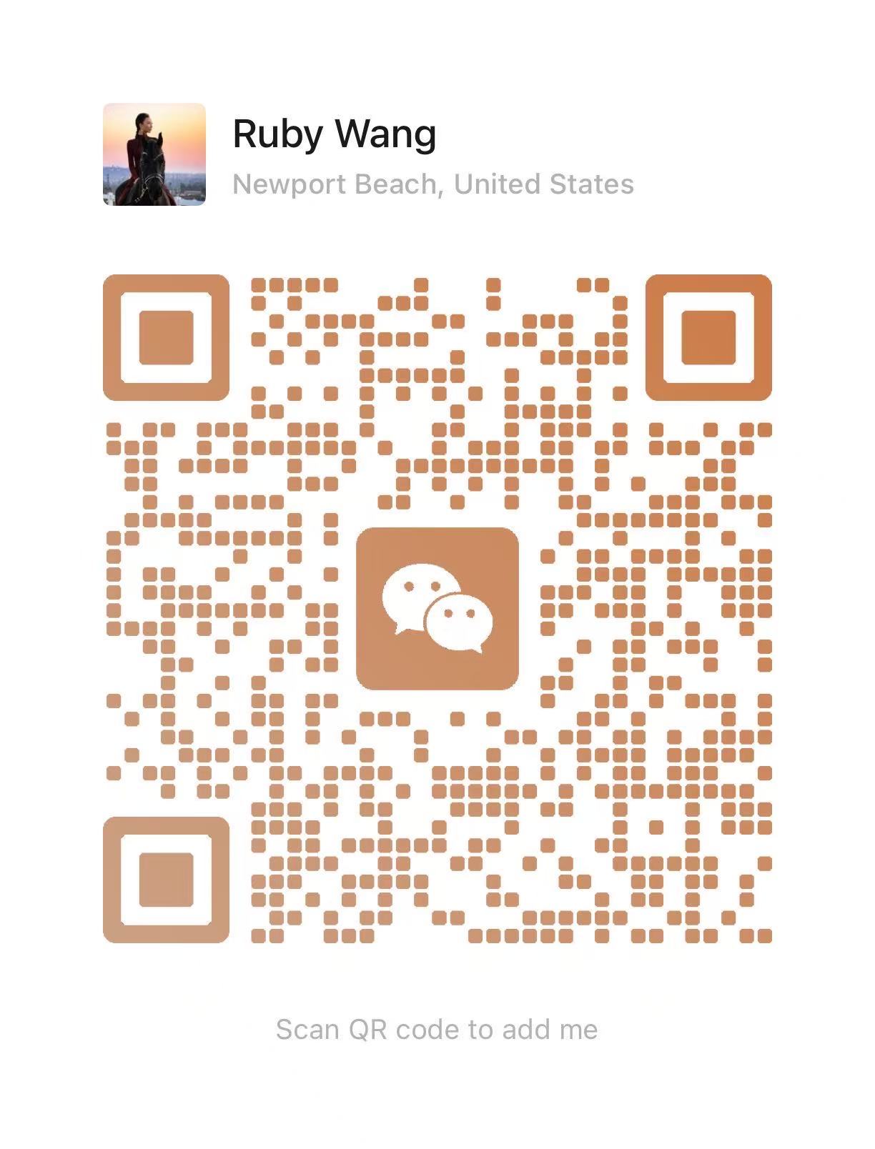 Ruby Wang WeChat